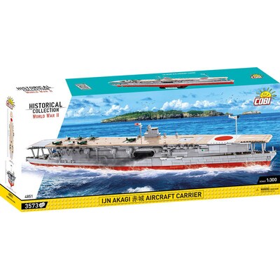 TO BE günstig Kaufen-COBI Akagi Aircraft Carrier 4851. COBI Akagi Aircraft Carrier 4851 <![CDATA[• COBI Historical Collection Set • enthält 3573 Teile, Maßstab 1:300 • Altersempfehlung des Herstellers: ab 10 Jahren • Kompatibel mit marktüblichen Klemmbausteinen •