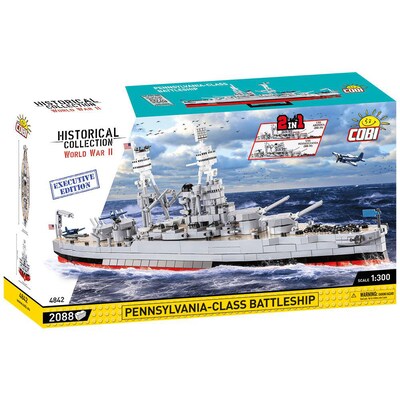 CLASS   günstig Kaufen-COBI Pennsylvania - Class Battleship Executive Edition 4842. COBI Pennsylvania - Class Battleship Executive Edition 4842 <![CDATA[• COBI Historical Collection Set • enthält 2088 Teile, Maßstab 1:300 • Altersempfehlung des Herstellers: ab 10 Jahren