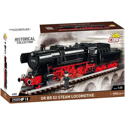 CLASS   günstig Kaufen-COBI DRB Class 52 Steam Locomotive 6282. COBI DRB Class 52 Steam Locomotive 6282 <![CDATA[• COBI Historical Collection Set • enthält 2505 Teile, Maßstab 1:35 • Altersempfehlung des Herstellers: ab 10 Jahren • Kompatibel mit marktüblichen Klemmb