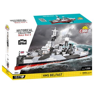 Image of Cobi 4844 HMS Belfast IWM WWII 1515 pcs