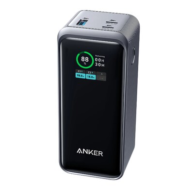 ANKER  günstig Kaufen-Anker Prime 20.000mAh Powerbank (200W) schwarz. Anker Prime 20.000mAh Powerbank (200W) schwarz <![CDATA[• Anker Prime 20.000mAh Powerbank • einem USB-A Anschluss mit einer Gesamtleistung von 200W • inklusive 60cm langes USB-C auf USB-C Ladekabel •