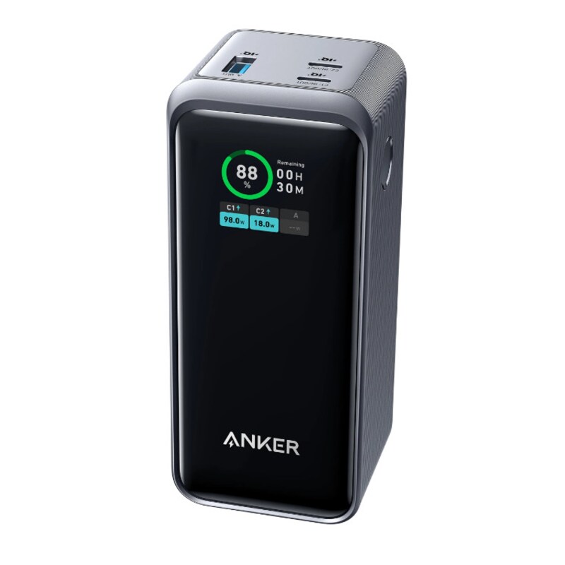 200W günstig Kaufen-Anker Prime 20.000mAh Powerbank (200W) schwarz. Anker Prime 20.000mAh Powerbank (200W) schwarz <![CDATA[• Anker Prime 20.000mAh Powerbank • einem USB-A Anschluss mit einer Gesamtleistung von 200W • inklusive 60cm langes USB-C auf USB-C Ladekabel • Erlebe 