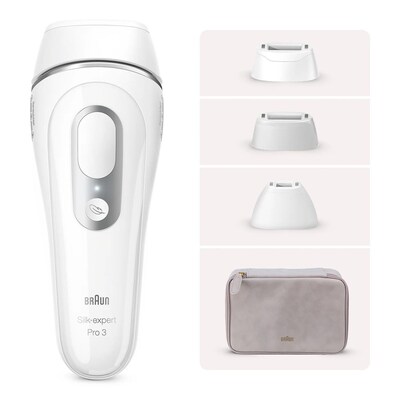 Braun Silk-expert Pro PL3230 Epilierer silber/weß