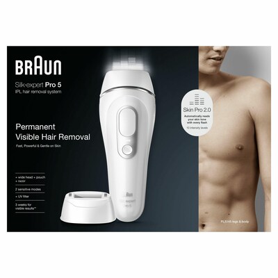 Braun Silk-expert Pro PL5145 Epilierer gold/weß