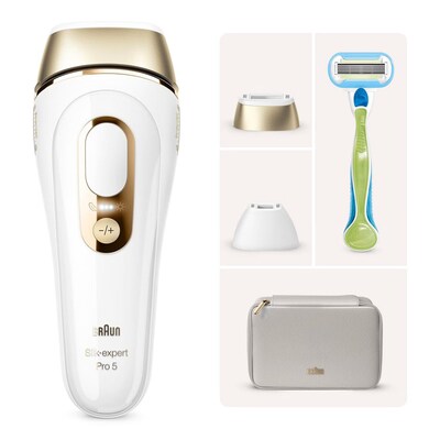 Braun Silk-expert Pro PL5156 Epilierer gold/weiß