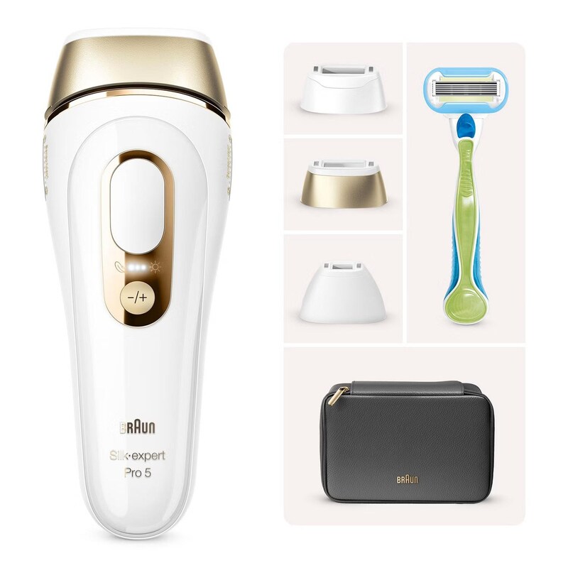 Braun Silk-expert Pro PL5242 Epilierer gold/weß