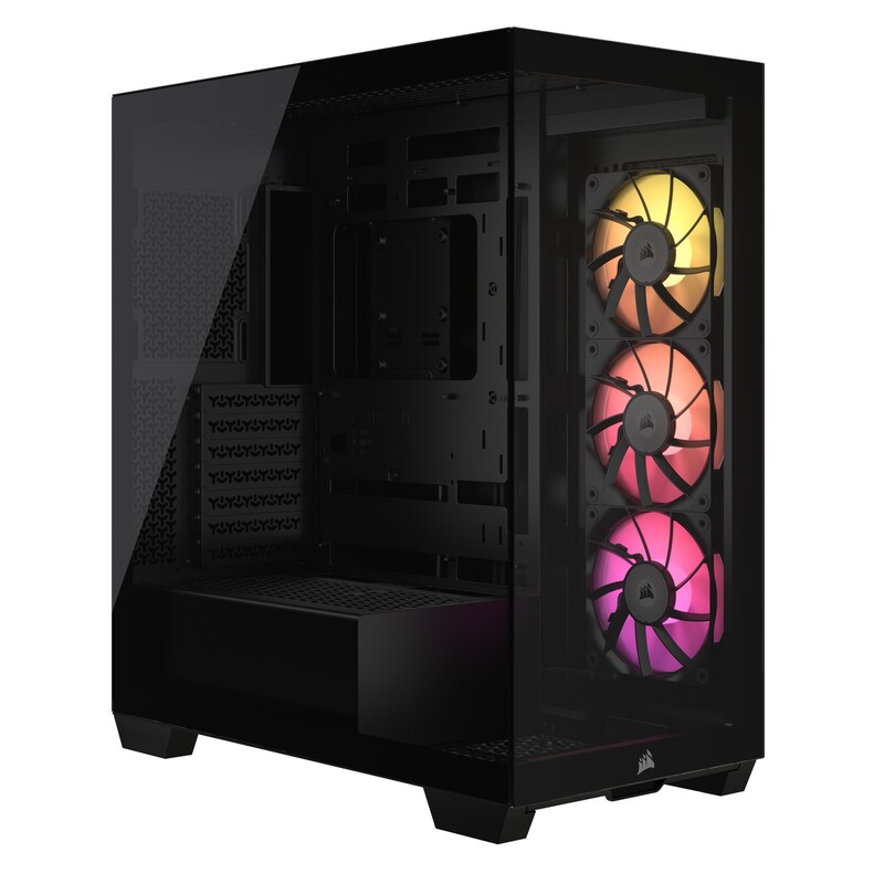 schaumstoff,Schwarz günstig Kaufen-Corsair 3500X LINK RGB schwarz Midi Tower ATX Gaming Gehäuse. Corsair 3500X LINK RGB schwarz Midi Tower ATX Gaming Gehäuse <![CDATA[• ATX Gaming Gehäuse mit Tempered Glas Front-Panel • Schwarz • Abmessungen (L × B × H): 460mm x 240mm x 506mm • E