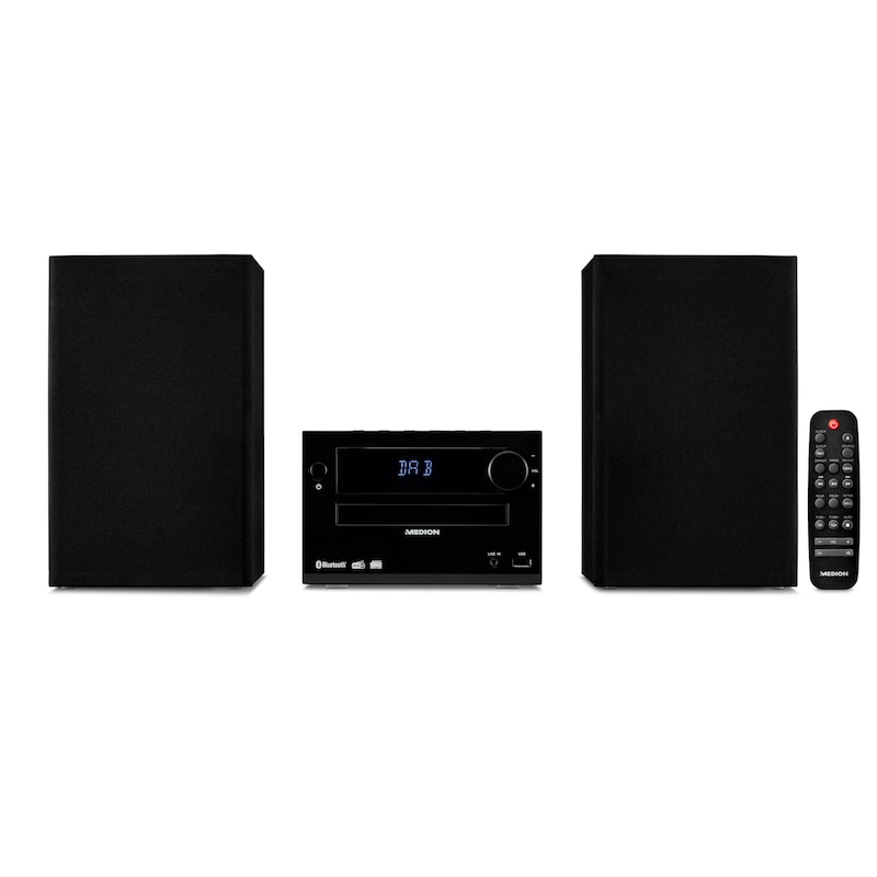 Medion MD 44484 Mikro Audio System schwarz