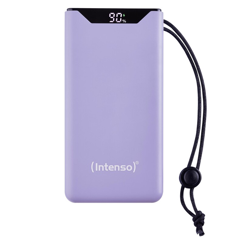 Intenso mobiles Ladegerät Powerbank F10000 lila