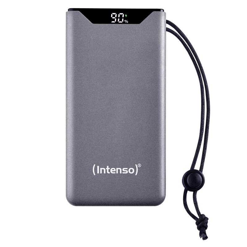 Intenso mobiles Ladegerät Powerbank F10000 grau