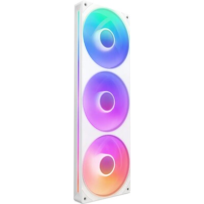 NZXT F360 RGB Core (2024) Gehäuselüfter 3x120mm Single-Frame Weiß