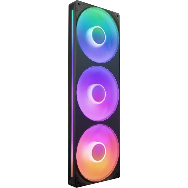 NZXT F360 RGB Core (2024) Gehäuselüfter 3x120mm Single-Frame Schwarz