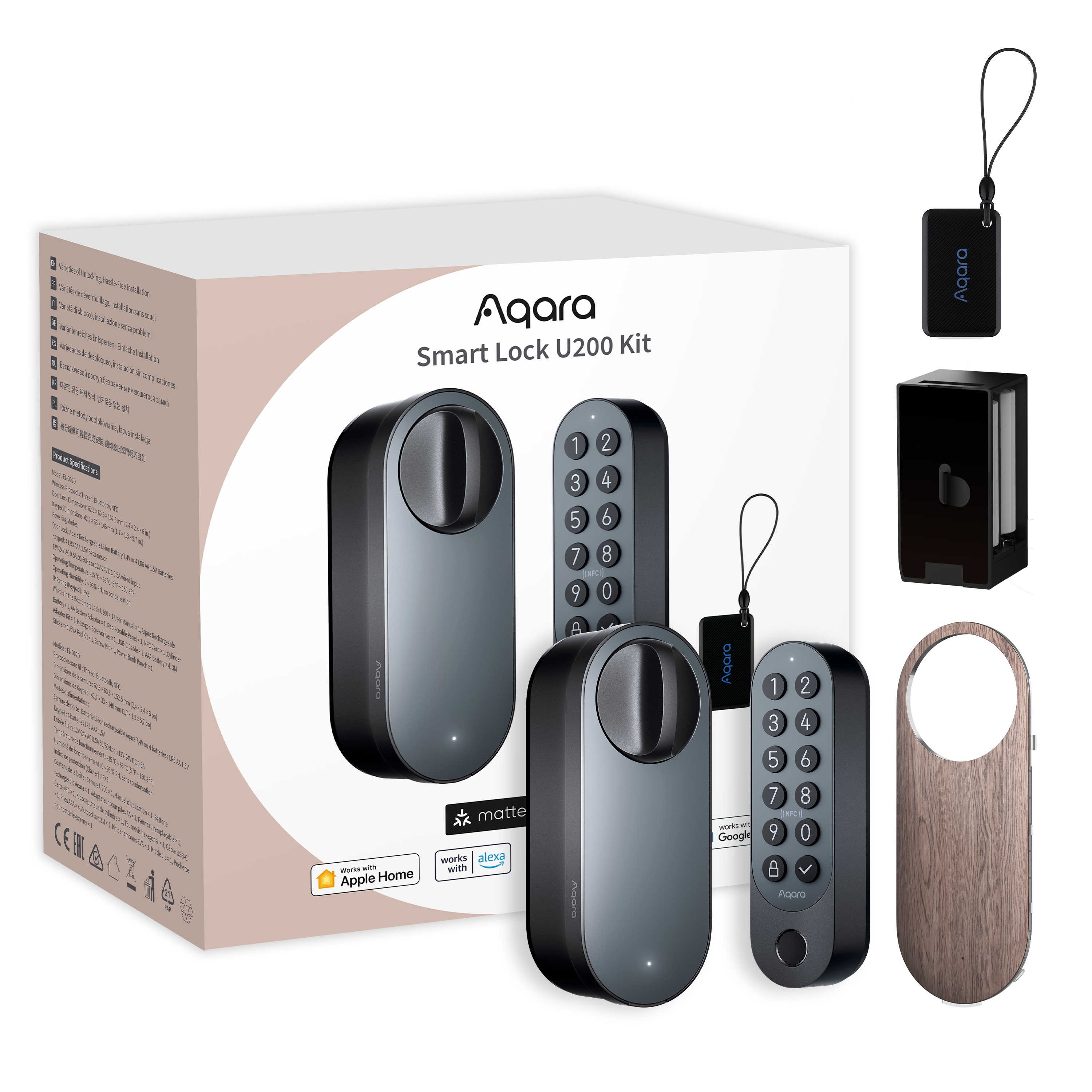 Aqara Smart Lock U200 (Black)