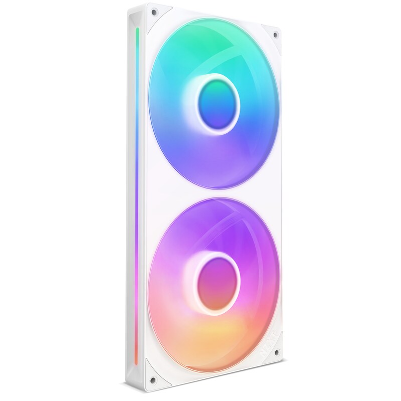 NZXT F280 RGB CORE Single Frame weiß