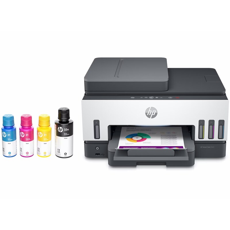 HP Smart Tank 7605 Multifunktionsdrucker Scanner Kopierer Fax WLAN