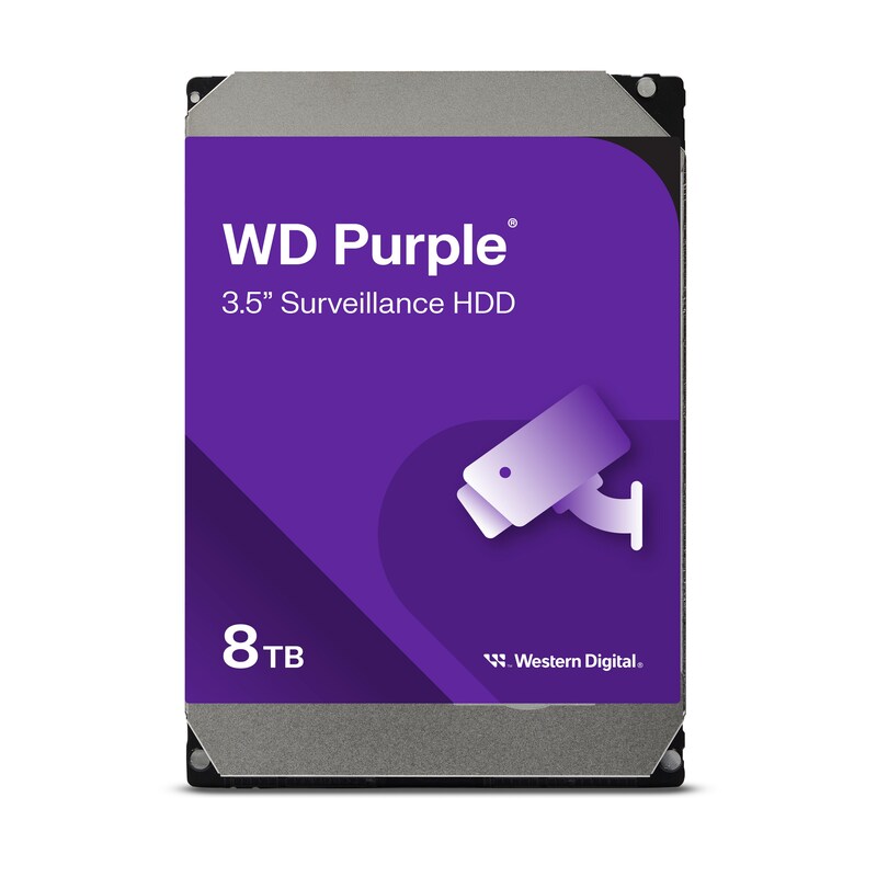 WD Purple WD84PURZ - 8 TB 3,5 Zoll SATA 6 Gbit/s