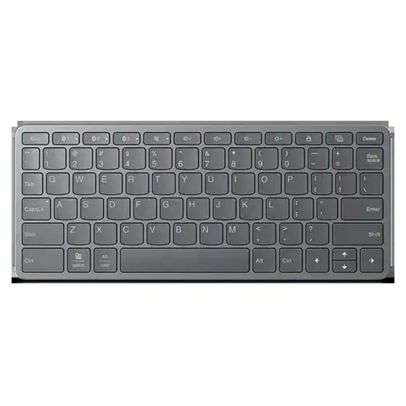 Kabellose Tastatur günstig Kaufen-Lenovo kabellose Mehrfachgerät-Tastatur (ZG38C05813). Lenovo kabellose Mehrfachgerät-Tastatur (ZG38C05813) <![CDATA[• Anwendungsbereich: mobile Nutzung, Windows - Android - iOS, MacOS • Kabellos, Verbindung per Bluetooth • Layout: deutsch • Farb