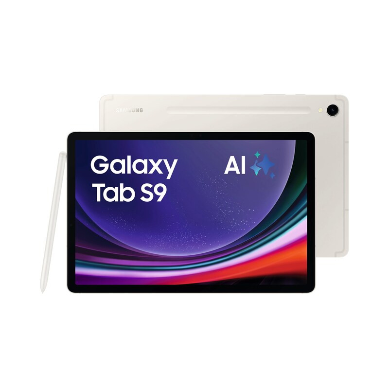 android tablet günstig Kaufen-Samsung GALAXY Tab S9 X710N WiFi 256GB beige Android 13.0 Tablet. Samsung GALAXY Tab S9 X710N WiFi 256GB beige Android 13.0 Tablet <![CDATA[• 27,8 cm (11,0 Zoll) WQXGA Display mit 2560 x 1600 Pixeln • 3,36 GHz Qualcomm-Snapdragon 8 Gen 2 (SM8550) Octa-Cor