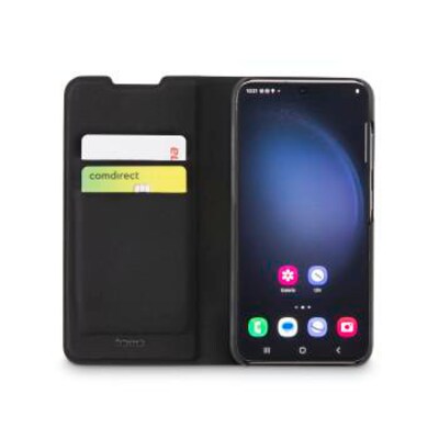 Hama 00215563 Booklet Slim Pro für Samsung Galaxy S23, Schwarz