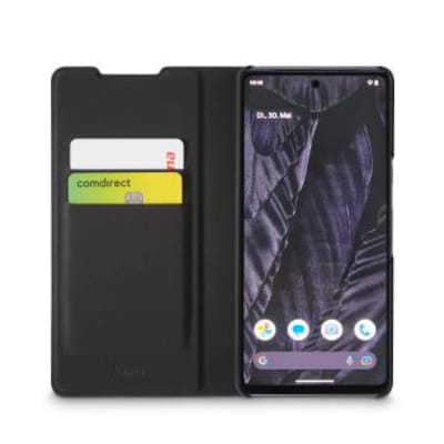 Hama 00215606 Booklet Slim Pro für Google Pixel 7a, Schwarz