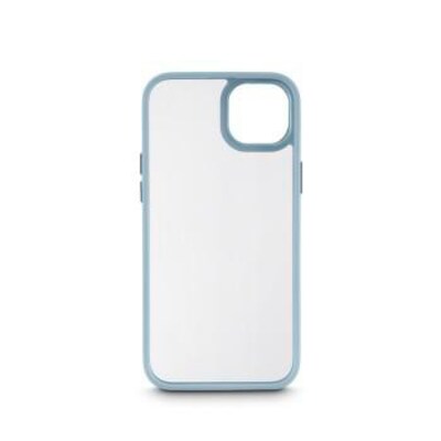 Hama 00136008 Handyhülle Cam Protect für Apple iPhone 15, durchsichtig, Blau