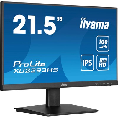 iiyama ProLite XU2293HS-B6 54,5cm (21,5") FHD IPS Monitor HDMI/DP 1ms