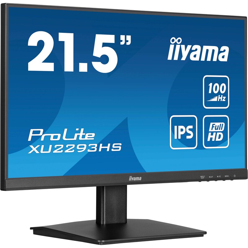 MiniDP/HDMI günstig Kaufen-iiyama ProLite XU2293HS-B6 54,5cm (21,5") FHD IPS Monitor HDMI/DP 1ms. iiyama ProLite XU2293HS-B6 54,5cm (21,5") FHD IPS Monitor HDMI/DP 1ms <![CDATA[• Energieeffizienzklasse: D • 54.5 cm (21.5 Zoll), 1920 x 1080 (Full HD, 16:9) • IPS Panel, 100 H