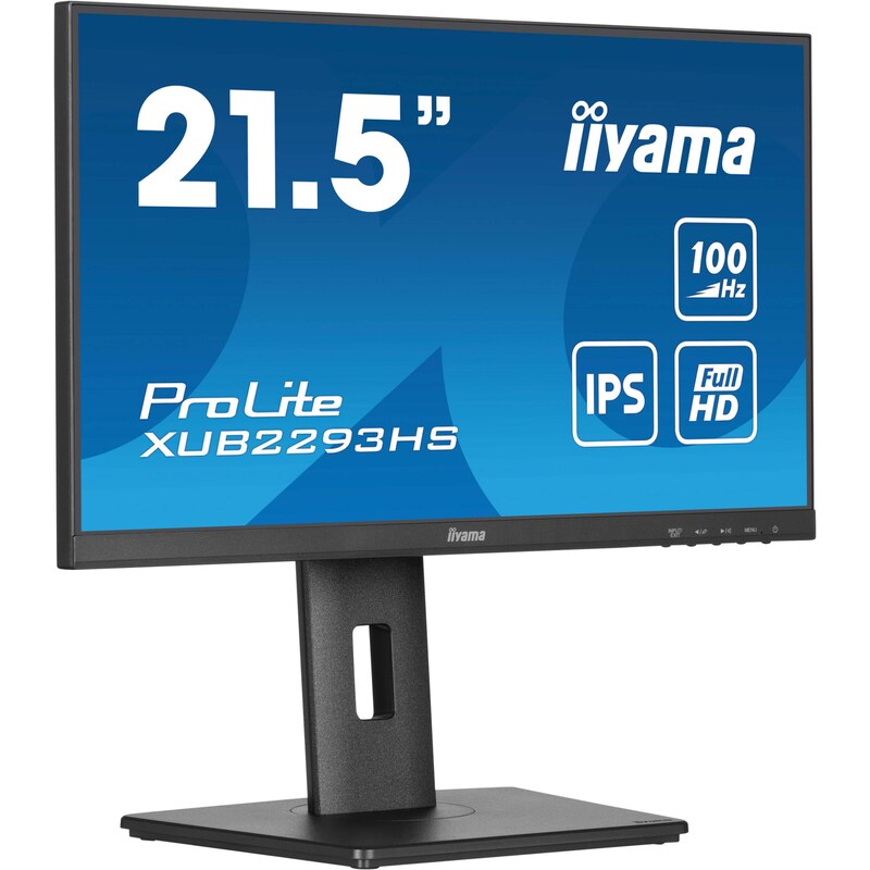 iiyama ProLite XUB2293HS-B6 54,5cm (21,5") FHD IPS Monitor HDMI/DP 1ms