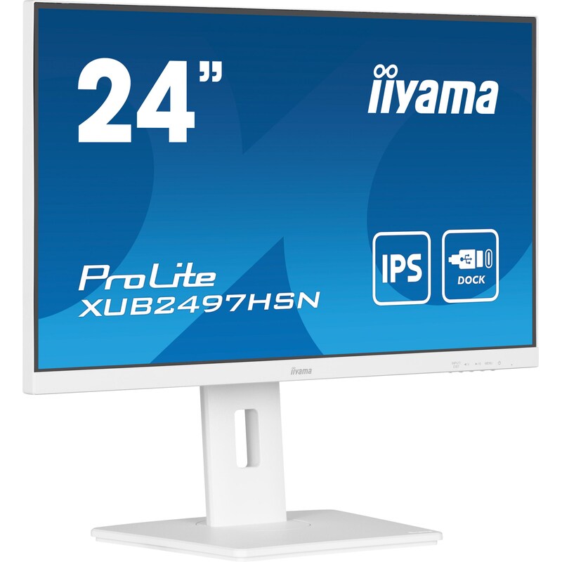 iiyama ProLite XUB2497HSN-W1 60,5cm (24") FHD IPS Monitor HDMI/DP/USB-C 1ms