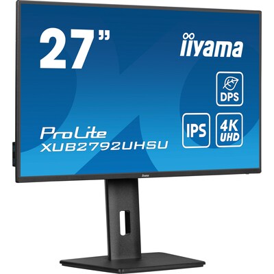 iiyama ProLite XUB2792UHSU-B6 68,6cm (27") 4K IPS LED-Monitor DP/HDMI/USB-C 4ms