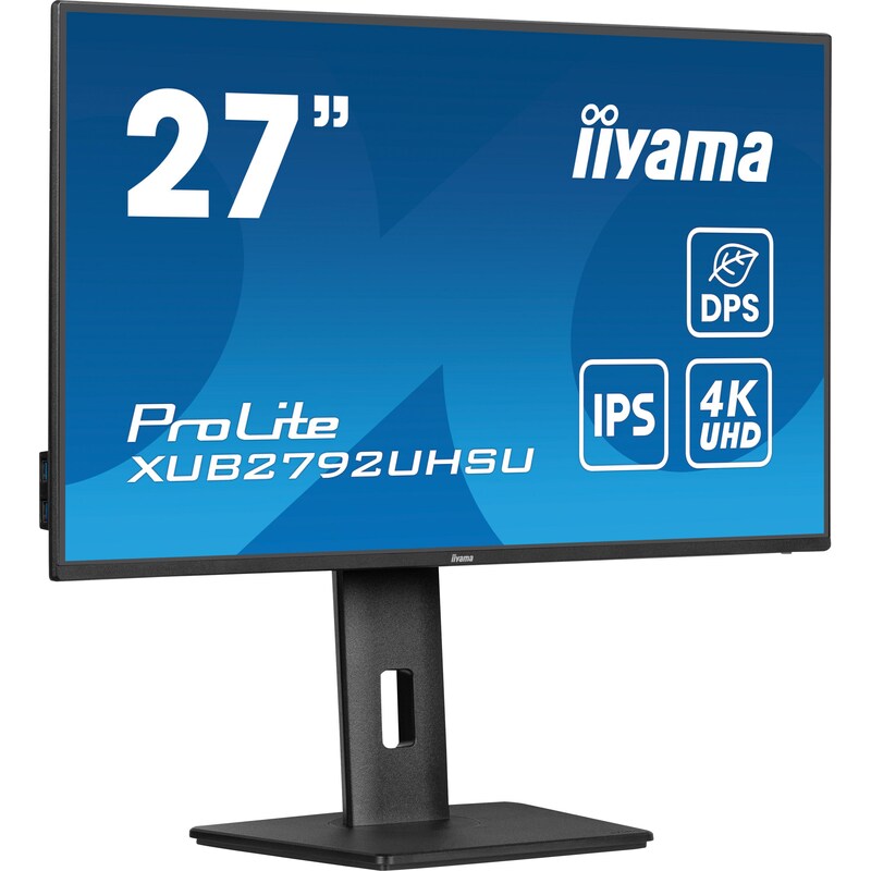 iiyama ProLite XUB2792UHSU-B6 68,6cm (27") 4K IPS LED-Monitor DP/HDMI/USB-C 4ms