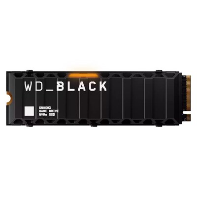 WD_BLACK SN850X NVMe SSD 8 TB M.2 2280 PCIe 4.0 mit Kühlkörper