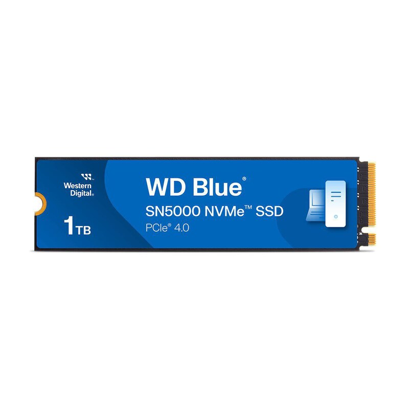 WD Blue® SN5000 NVMe™ SSD 1 TB M.2 2280 PCIe 4.0