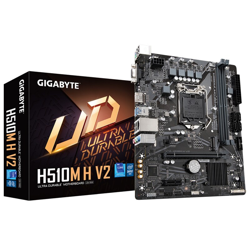 GIGABYTE H510M H V2 DDR4 mATX Mainboard Sockel 1200 HDMI/VGA