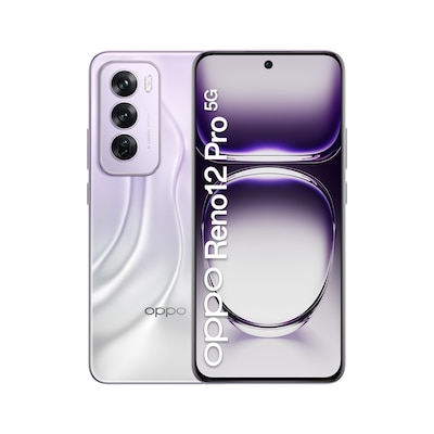 Oppo Reno12 Pro 5G 12/512 GB nebula silver Dual-Sim ColorOS 14 Smartphone