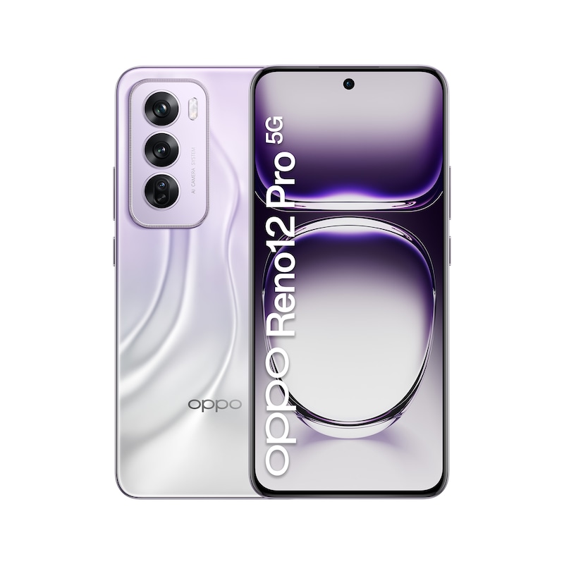 Oppo Reno12 Pro 5G 12/512 GB nebula silver Dual-Sim ColorOS 14 Smartphone