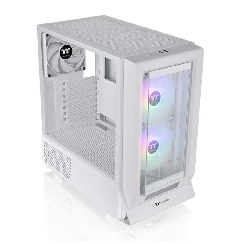 THERMALTAKE Ceres 350 MX Midi-Tower Gehäuse Seitenfenster weiß