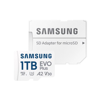 Samsung MB-MC1T0SA/EU EVO Plus 1TB microSD-Karte + SD-Adapter