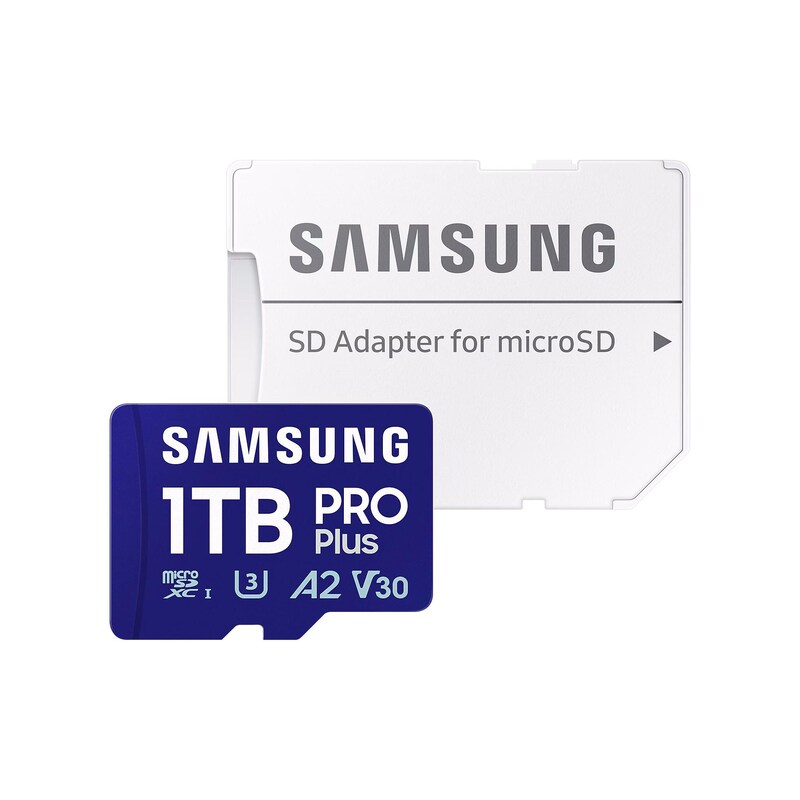 Samsung MB-MD1T0SA/EU Pro Plus 1TB microSD-Karte + SD-Adapter