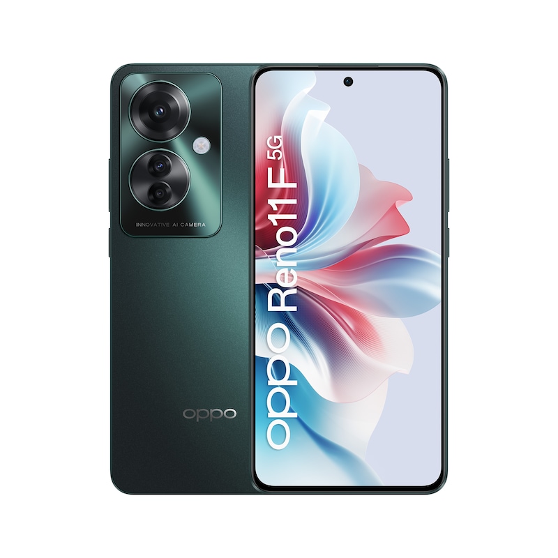 Oppo Reno11 F 5G 8/256 GB palm green Dual-Sim ColorOS 14 Smartphone