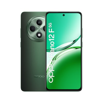 Oppo Reno12 F 5G 8/256 GB black green Dual-Sim ColorOS 14 Smartphone