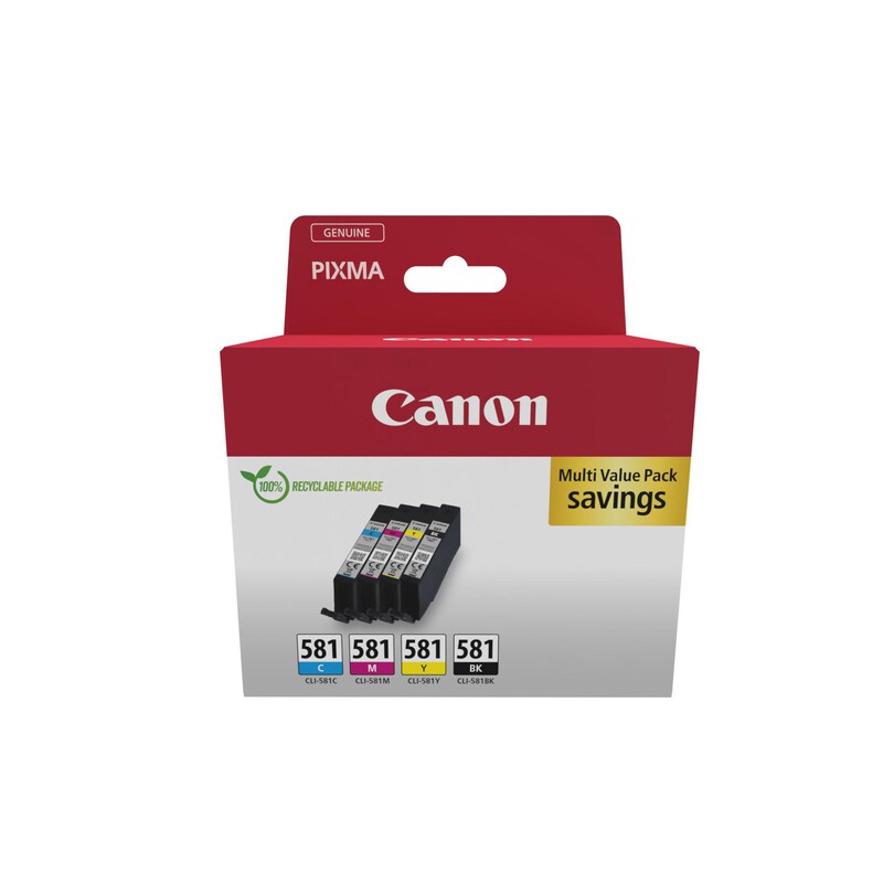 Canon CLI-581 2103C007 Original Druckerpatronen Multipack