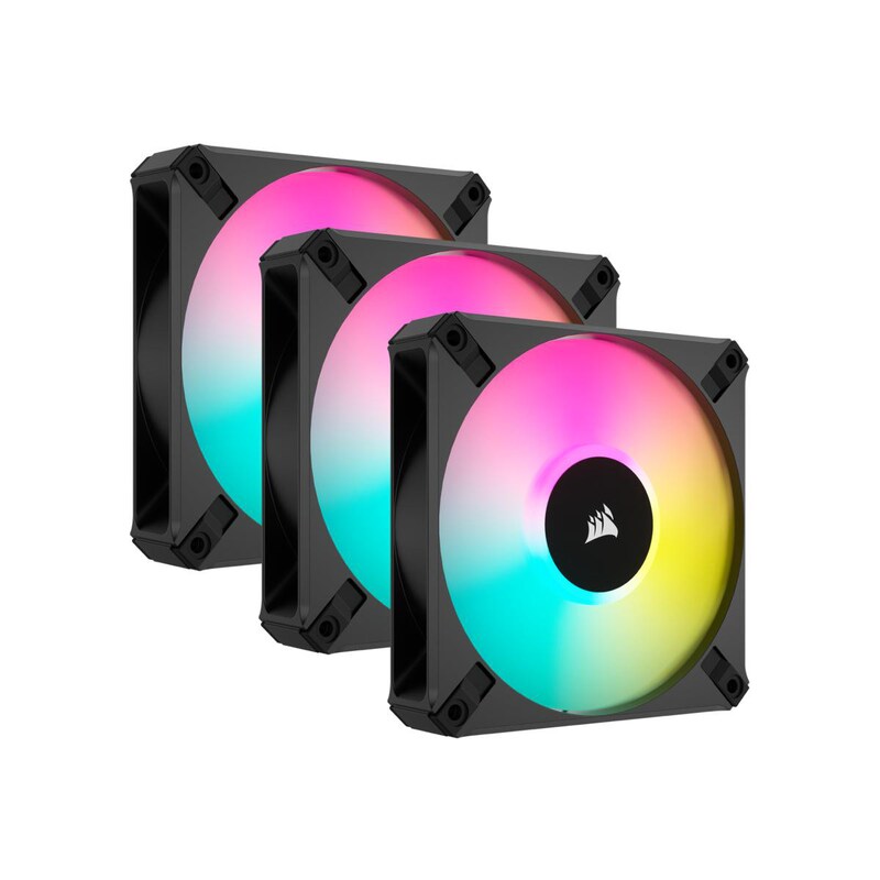 Corsair iCUE AF120 RGB ELITE 120mm schwarz Tri-Pack