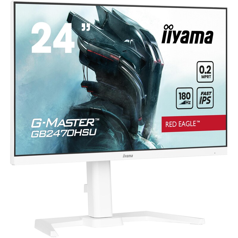 iiyama G-Master GB2470HSU-W6 60,5cm (23,8") FHD IPS Gaming-Monitor HDMI DP LS