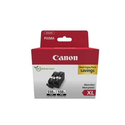 Canon 6431B010 PGI-550XL PGBK Doppelpack pigmentiertes schwarz