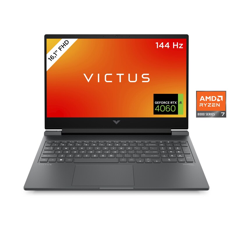 HP Victus Gaming 16,1" FHD IPS R7-8845HS 16GB/1TB RTX 4060 Win11 16-s1076ng