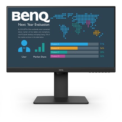 BenQ BL2486TC 60,45cm (23,8") FHD IPS Monitor 16:9 1xHDMI/1xDP 100Hz schwarz