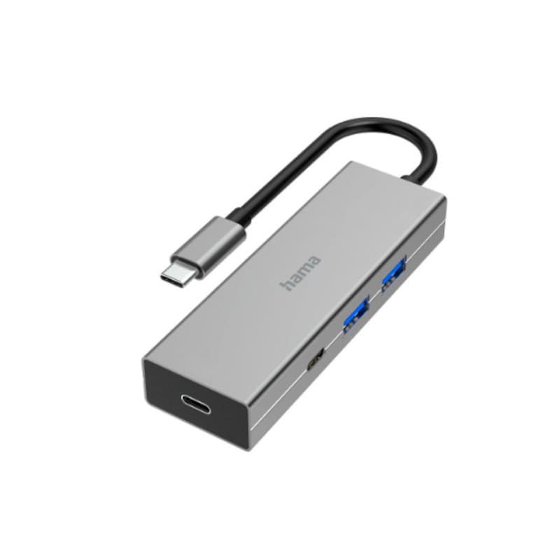 Hub USB günstig Kaufen-Hama 00200136 USB-C-Hub, 4 Ports, 2x USB-A, 2x USB-C, USB 3.2 Gen1, 5 Gbit/s. Hama 00200136 USB-C-Hub, 4 Ports, 2x USB-A, 2x USB-C, USB 3.2 Gen1, 5 Gbit/s <![CDATA[• USB-C Hub • PD 100 W • 4 Anschlüsse]]>. 