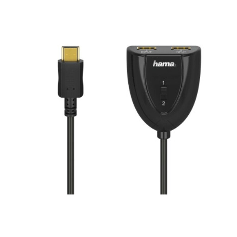 2x 1 günstig Kaufen-Hama 00205161 HDMI™-Umschalter 2x1. Hama 00205161 HDMI™-Umschalter 2x1 <![CDATA[• HDMI-Switch • 1x HDMI in / 2x HDMI out • Farbe: schwarz]]>. 