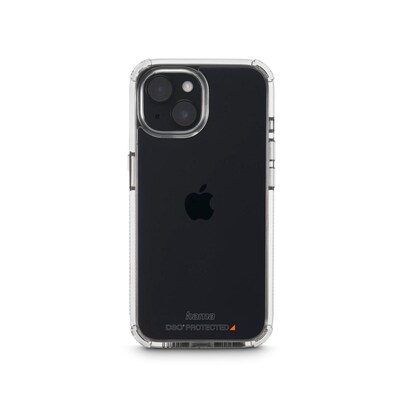 Hama 00136029 Handyhülle Extreme Protect für Apple iPhone 15 Plus, durchsichtig